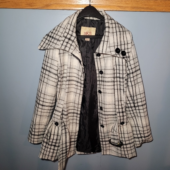 BKE wool blend pea coat - Picture 4 of 9